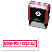 North Pole Company Permastempel (Beispiel)