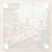 North Pole Confectionary Glasuntersetzer (Rückseite)