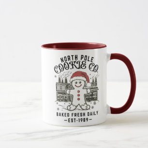 North Pole Cookie Co. Tasse