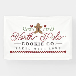 North Pole Cookie Company Weihnachten Banner