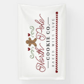 North Pole Cookie Company Weihnachten Banner (Vertikal)