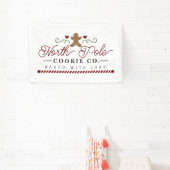 North Pole Cookie Company Weihnachten Banner (InSitu)