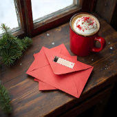 North Pole Express Bahn Ticket Weihnachtsfest Foto