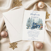 North Pole Express Christmas Einladung