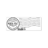 North Pole Express Santa Mail Briefmarke Gummistempel (Stempel)