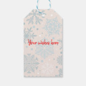 North Pole Express: Special Delivery Tag Geschenkanhänger (Rückseite)