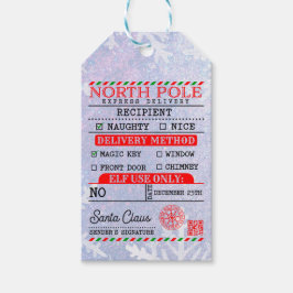 North Pole Express: Special Delivery Tag Geschenkanhänger