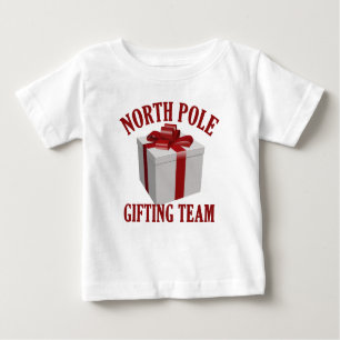 North Pole Gifting Team Baby T-shirt