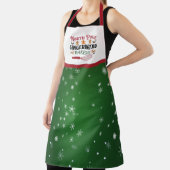 North Pole Gingerbrot Bäckerei Grosses Schürze (InSitu)