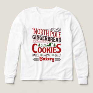 North Pole Gingerbrot Bäckerei Unisex Kinder