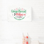 North Pole Gingerbrot Baking Company Banner (InSitu)