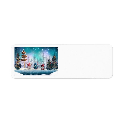 North Pole Gnomes Address Labels (Vorne)