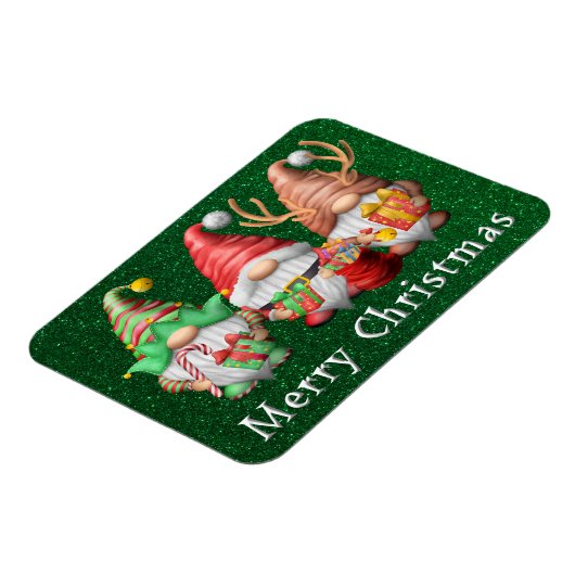 North Pole Gnomes Trio Magnet (Linke Seite)