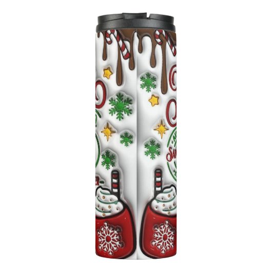 North Pole Hot Chocolate Co. Thermosbecher (Rückseite)