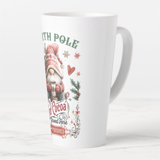 North Pole Hot Cocoa – Gnome-Style  Milchtasse (Rechte Ecke)