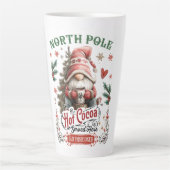 North Pole Hot Cocoa – Gnome-Style  Milchtasse (Vorderseite)