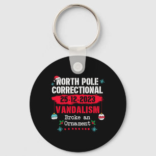 North Pole Korrektur Vandalismus Broke ein Ormal Schlüsselanhänger