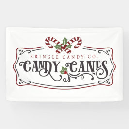 North Pole Kringle Candy Company Banner