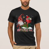 North Pole Mail Gnome T-Shirt (Vorderseite)