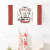 North Pole Milk Cookie Company Banner (Insitu)