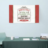 North Pole Milk Cookie Company Banner (Messeveranstaltung)