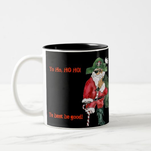 North Pole Pirate Tasse - Cptn. Crusty Kringle (Links)