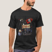 North Pole Polar Express All Abroad Santa T-Shirt (Vorderseite)