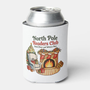 North Pole Readers Club Weihnachtsbücher Xmas Lieb Dosenkühler