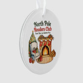 North Pole Readers Club Weihnachtsbücher Xmas Love Ornament (Vorderseite)
