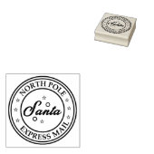 NORTH POLE SANTA EXPRESS MAIL GUMMISTEMPEL (Stempel)