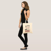 North Pole Santa Sack Tragetasche (Vorderseite (Model))