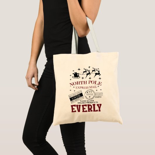 North Pole Santa Sack Tragetasche (Vorderseite (Produkt))