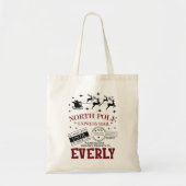 North Pole Santa Sack Tragetasche (Vorne)