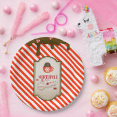 North Pole Santa Shop Weihnachtself Made Pappteller (Party)