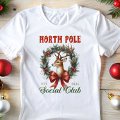 North Pole Social Club Weihnachten Tri-Blend Shirt