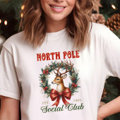 North Pole Social Club Weihnachten Tri-Blend Shirt