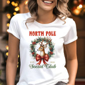 North Pole Social Club Weihnachten Tri-Blend Shirt