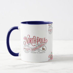 North Pole Trading Co. Weihnachts-Tasse Tasse