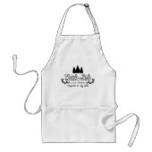 North Pole Trading Company Christmas Logo Schürze (Vorne)
