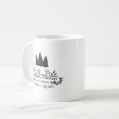 North Pole Trading Company Weihnachtslogo Kaffeetasse (Vorderseite Links)