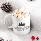 North Pole Trading Company Weihnachtslogo Kaffeetasse
