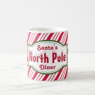 North Pole Weihnachtskaffee-Tasse Kaffeetasse