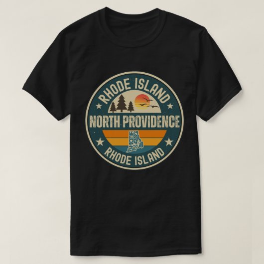 North Providence, Rhode Island T-Shirt (Design vorne)