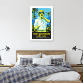 North Queensland ruft an Leinwanddruck (Insitu (Schlafzimmer))