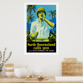 North Queensland ruft an Poster (Küche)