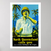 North Queensland ruft an Poster (Vorne)