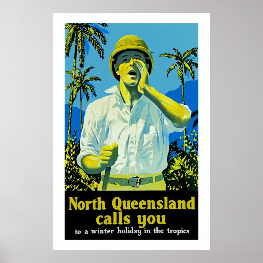 North Queensland ruft an Poster (Vorne)