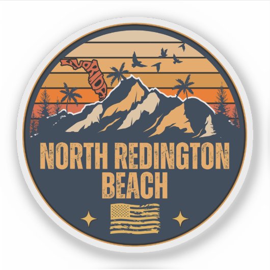 North Redington Beach, Florida Aufkleber (Vorderseite)