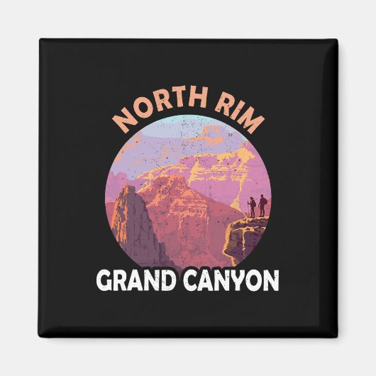 North Rim Grand Canyon I Hiked The Grand Canyon Ou Magnet (Vorne)