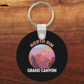 North Rim Grand Canyon I Hiked The Grand Canyon Ou Schlüsselanhänger (Vorderseite)